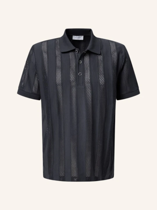 Zdjęcie produktu Baldessarini Koszulka Polo Z Dżerseju blau GRANATOWY