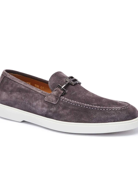 Zdjęcie produktu Baldinini Loafersy | zamsz szary
