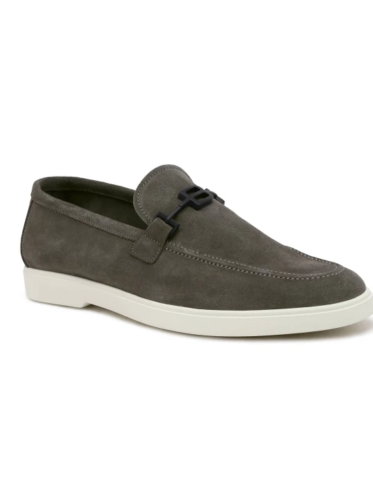 Zdjęcie produktu Baldinini Loafersy | zamsz szary