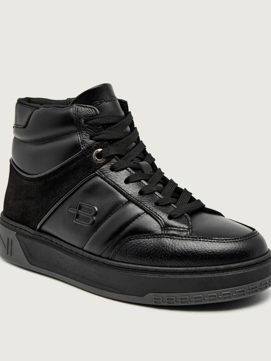 Zdjęcie produktu Baldinini Skórzane sneakersy czarny