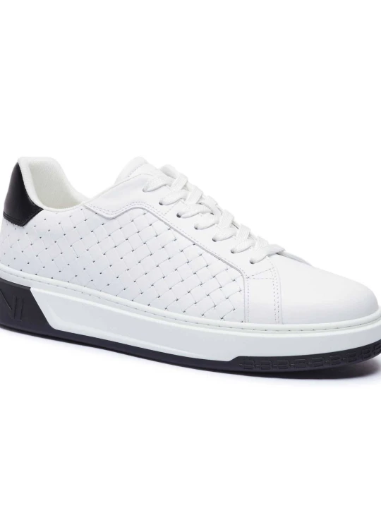 Zdjęcie produktu Baldinini Skórzane sneakersy biały