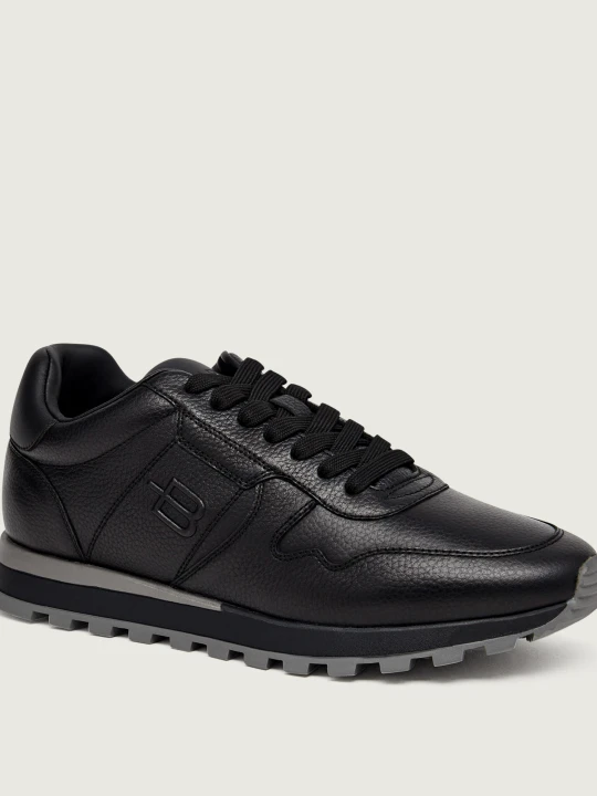 Zdjęcie produktu Baldinini Skórzane sneakersy czarny