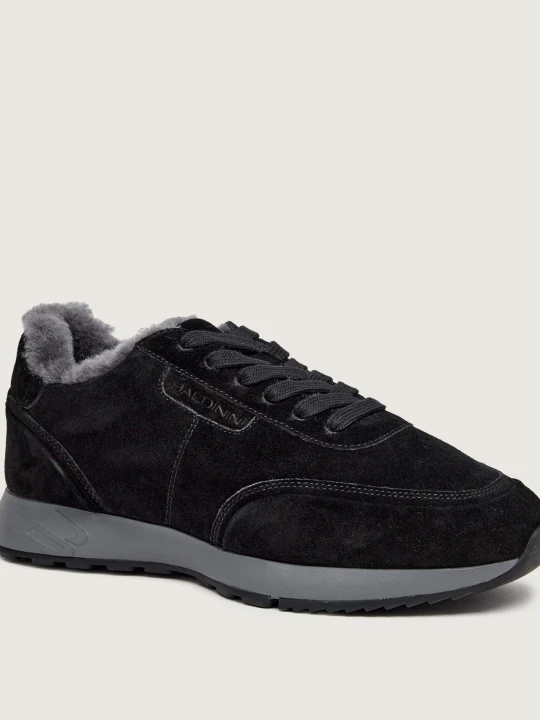 Zdjęcie produktu Baldinini Sneakersy | zamsz | shearling czarny
