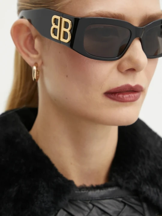 Zdjęcie produktu Balenciaga okulary przeciwsłoneczne czarny