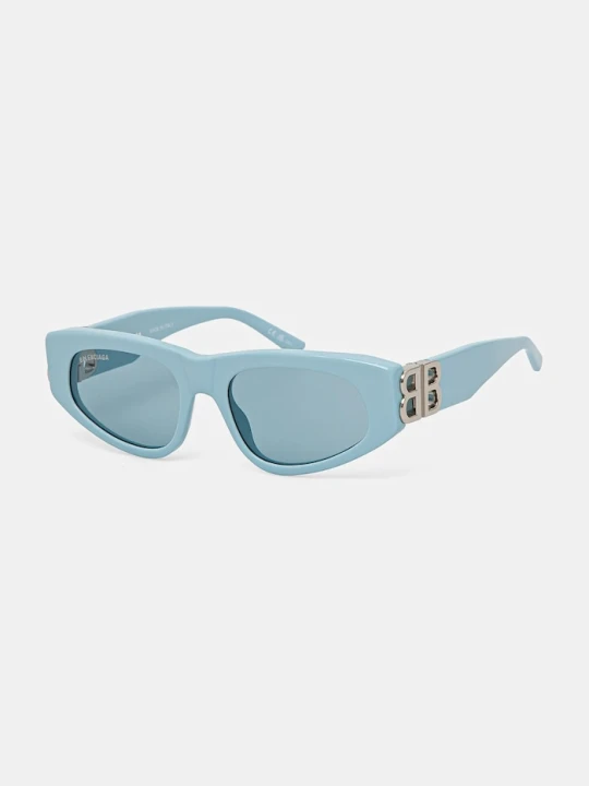 Zdjęcie produktu Balenciaga okulary przeciwsłoneczne srebrny