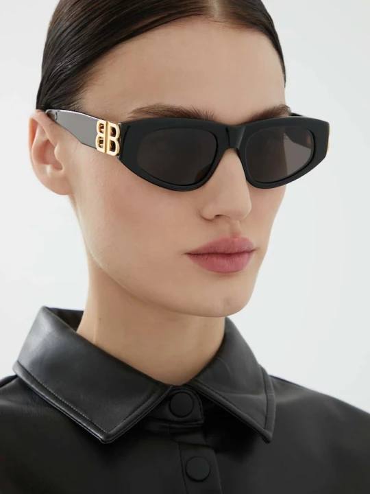 Zdjęcie produktu Balenciaga okulary przeciwsłoneczne czarny