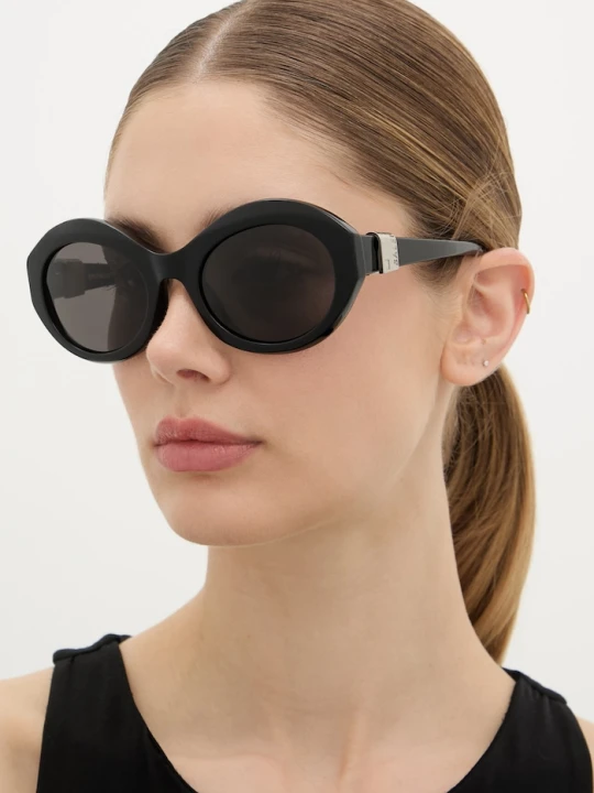 Zdjęcie produktu Balenciaga okulary przeciwsłoneczne damskie czarny