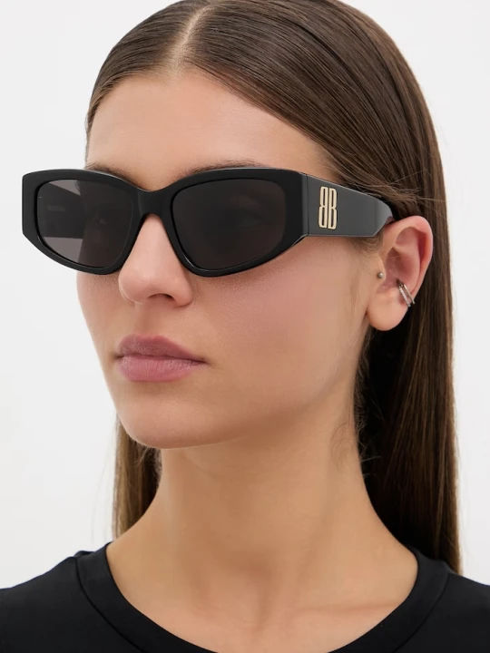 Zdjęcie produktu Balenciaga okulary przeciwsłoneczne damskie czarny