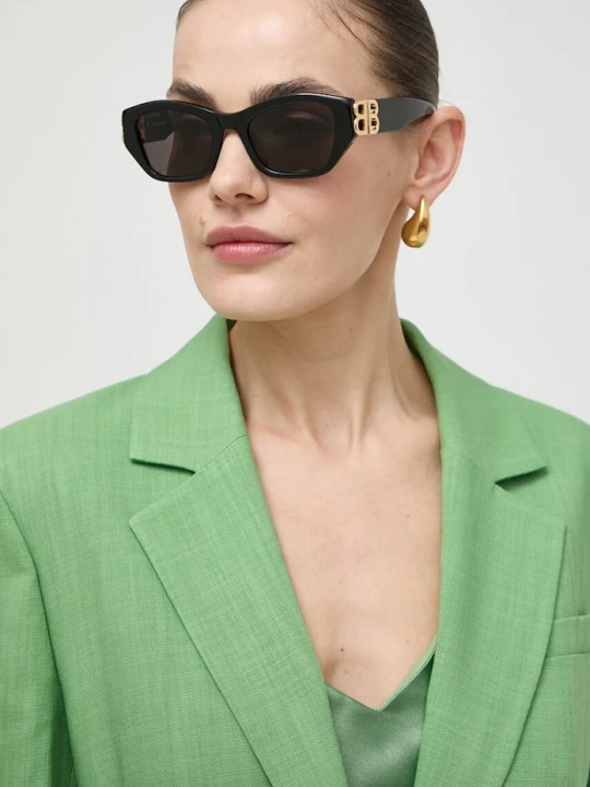Zdjęcie produktu Balenciaga okulary przeciwsłoneczne czarny