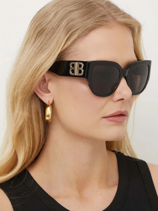Zdjęcie produktu Balenciaga okulary przeciwsłoneczne czarny