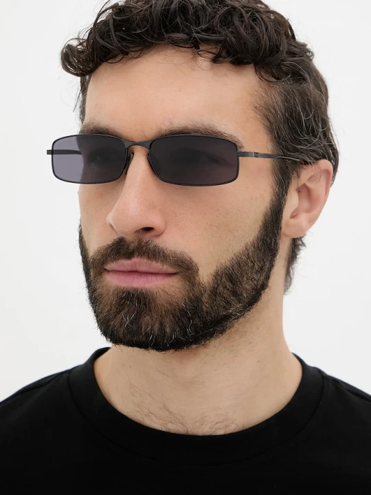 Zdjęcie produktu Balenciaga okulary przeciwsłoneczne męskie czarny