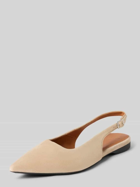 Zdjęcie produktu Balerina z naturalnej skóry model 'HERMINE' Vagabond Beżowy