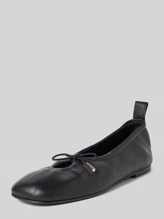 Zdjęcie produktu Balerina z ozdobnym szwem model 'ROSALIND' ALOHAS Czarny