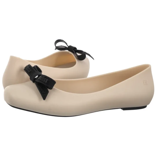 Zdjęcie produktu Baleriny Aura Basic M Lover AD 36124 / BI087 Beige / Black (ML380-a) Melissa