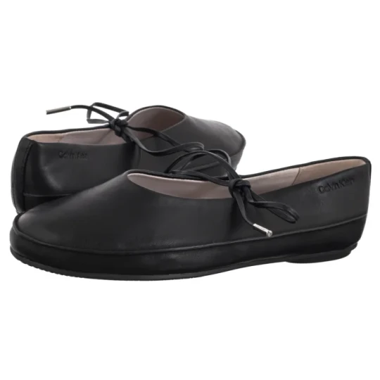 Zdjęcie produktu Baleriny Ballerina Mary Jane Strap Lth Ck Black HW0HW02656 BEH (CK678-a) Calvin Klein