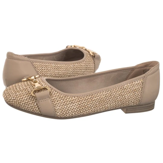 Zdjęcie produktu Baleriny Beżowe 1-22112-42 341 Taupe (TM474-a) Tamaris
