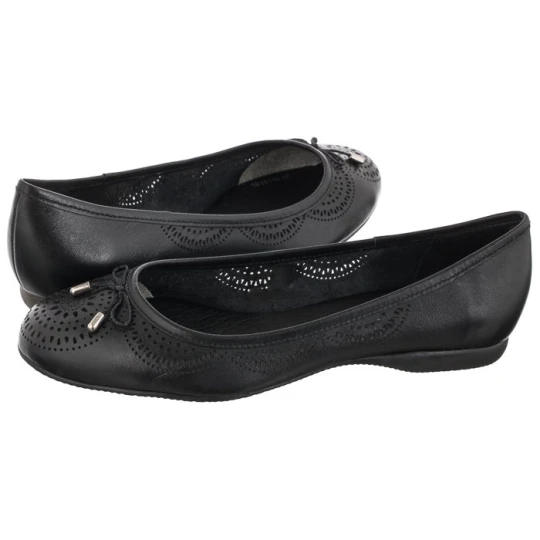 Zdjęcie produktu Baleriny Czarne 307003 Preto (BO36-b) Bottero