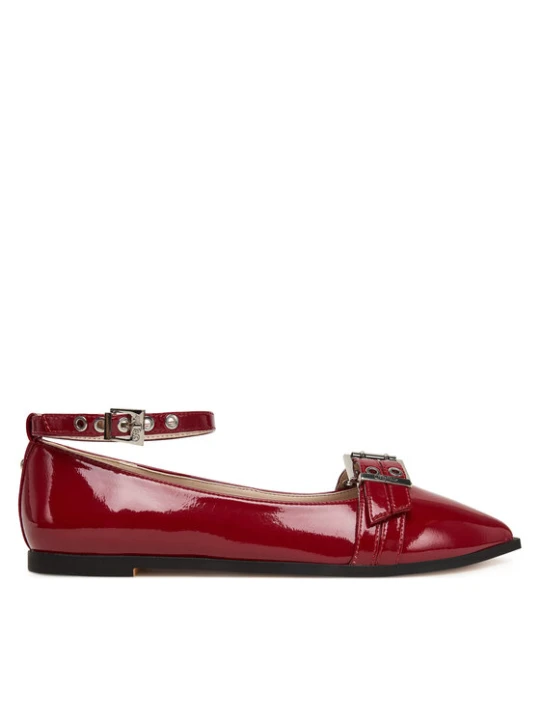 Zdjęcie produktu Baleriny Buffalo Marly Ankle 1621027 Czerwony