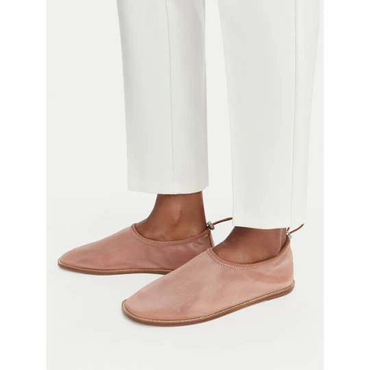 Zdjęcie produktu Baleriny Calvin Klein Stretch Ballerina Shoe Spac Mesh HW0HW03041 Koralowy