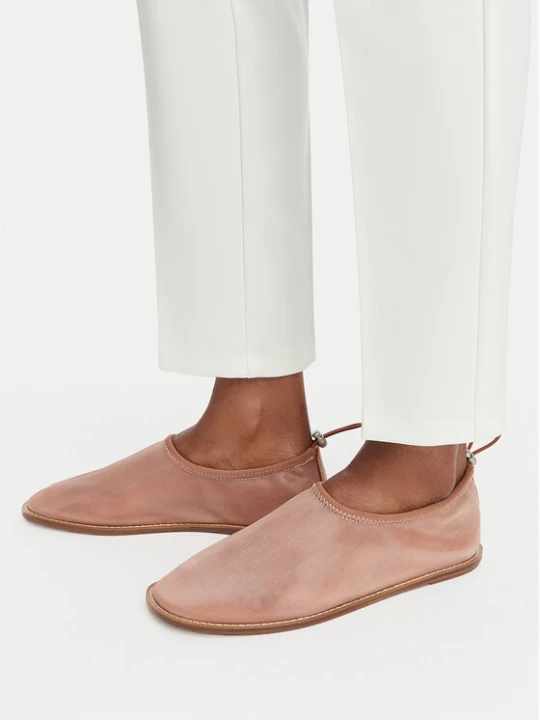 Zdjęcie produktu Baleriny Calvin Klein Stretch Ballerina Shoe Spac Mesh HW0HW03041 Koralowy