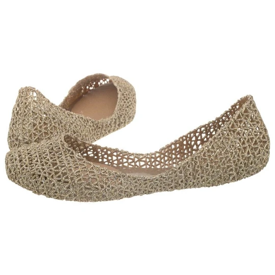 Zdjęcie produktu Baleriny Campana Papel VII AD 31512 / 50712 Gold Glitter (ML11-b) Melissa