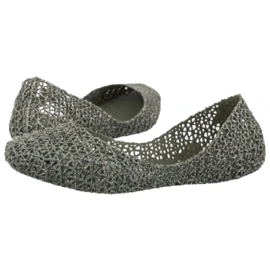 Zdjęcie produktu Baleriny Campana Papel VII AD 31512/BT089 Glitter Green (ML11-p) Melissa