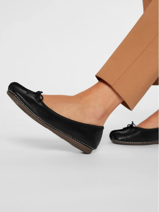 Zdjęcie produktu Baleriny Clarks Freckle Ice 203529294 Czarny