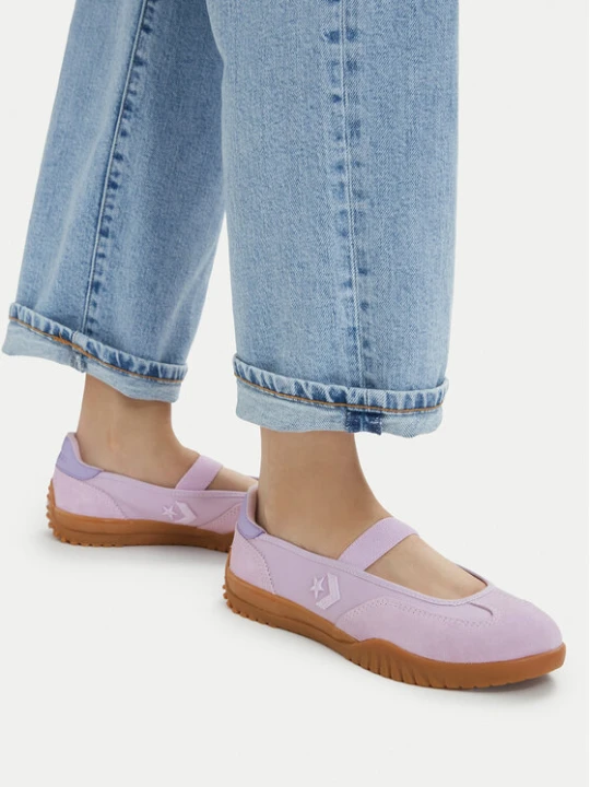 Zdjęcie produktu Baleriny Converse Run Star Trainer Ballet Flat​ A17029C Fioletowy