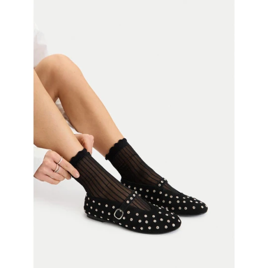 Zdjęcie produktu Baleriny Eva Minge EO-NALA-249060-51 Czarny