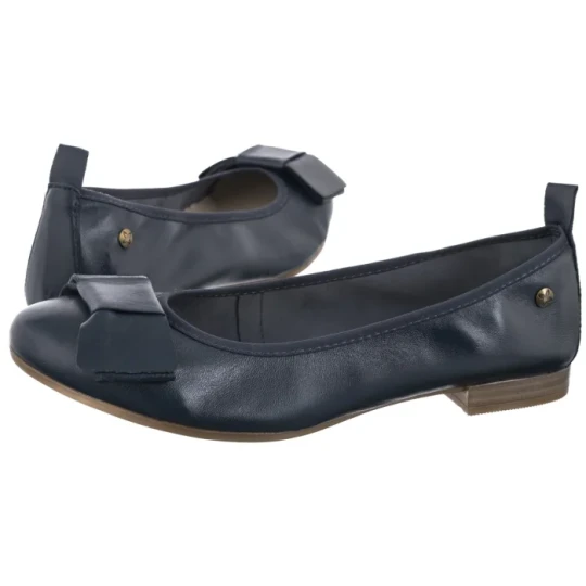 Zdjęcie produktu Baleriny Granatowe P6802-17 / 00-0 (MA1370-f) Maciejka