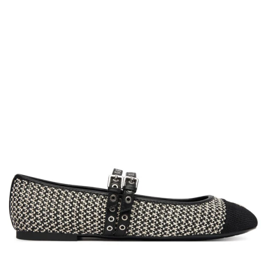 Zdjęcie produktu Baleriny KARL LAGERFELD Karo KL40128 Czarny