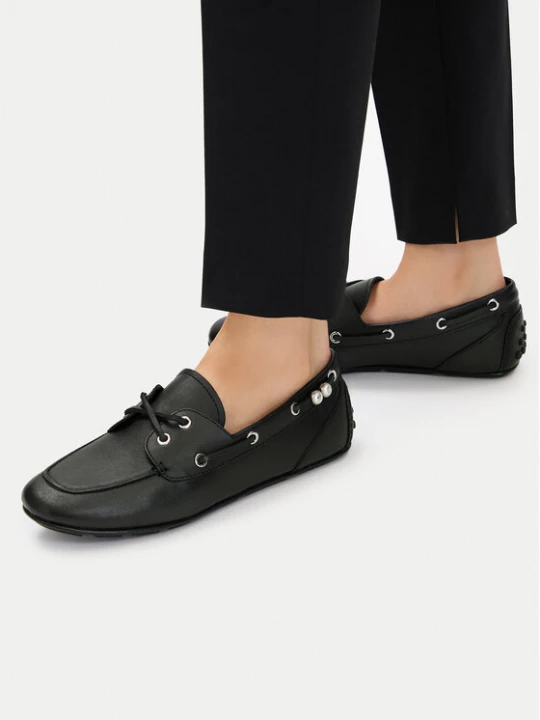 Zdjęcie produktu Baleriny KARL LAGERFELD KL40825 Czarny