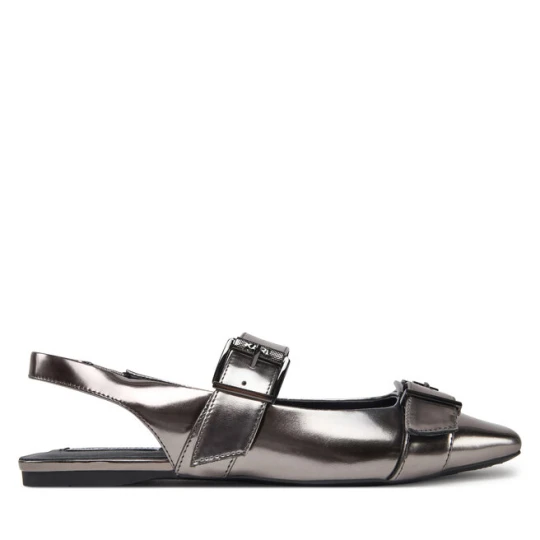 Zdjęcie produktu Baleriny KARL LAGERFELD Konnie KL40186A Srebrny