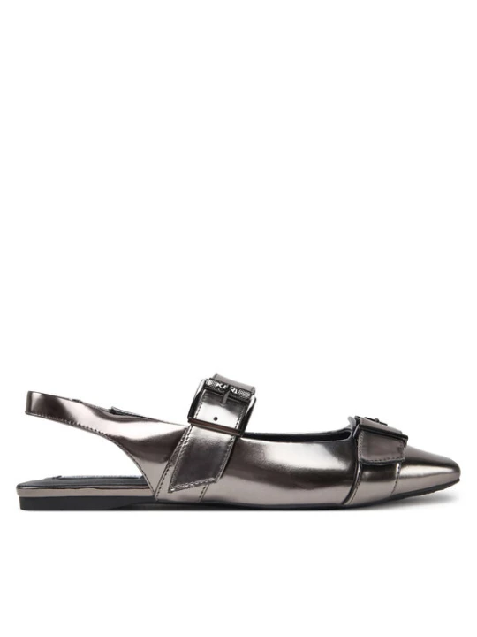 Zdjęcie produktu Baleriny KARL LAGERFELD Konnie KL40186A Srebrny