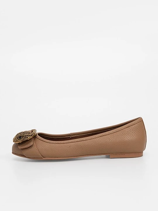 Zdjęcie produktu Klasyczne baleriny Kurt Geiger jasny brąz