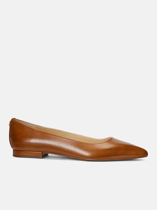 Zdjęcie produktu Klasyczne baleriny Lauren Ralph Lauren tan