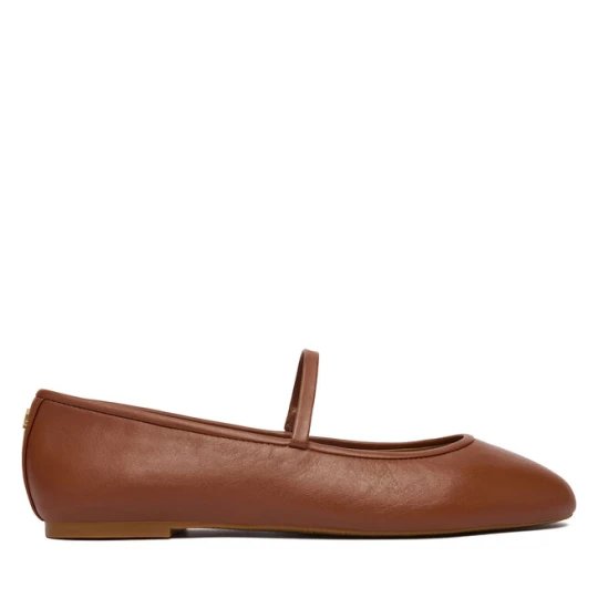 Zdjęcie produktu Baleriny LAUREN RALPH LAUREN 802977874002 Brązowy