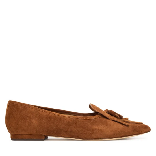 Zdjęcie produktu Baleriny LAUREN RALPH LAUREN 802P04175002 Brązowy