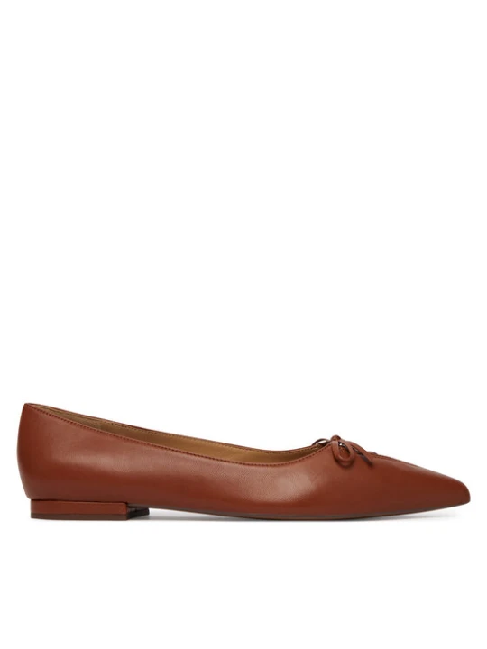 Zdjęcie produktu Baleriny LAUREN RALPH LAUREN 802P06376001 Brązowy