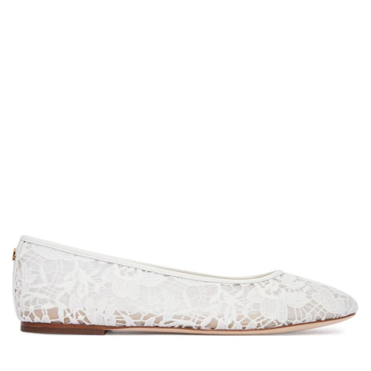 Zdjęcie produktu Baleriny LAUREN RALPH LAUREN 802P10533001 Biały