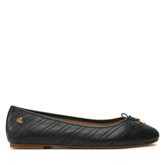 Zdjęcie produktu Baleriny LAUREN RALPH LAUREN Jayna 802951489001 Czarny