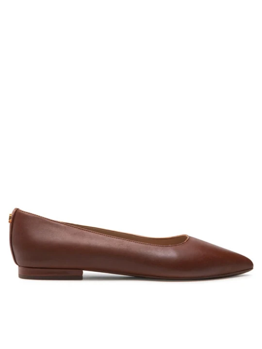Zdjęcie produktu Baleriny LAUREN RALPH LAUREN Londyn 802862706002 Brązowy