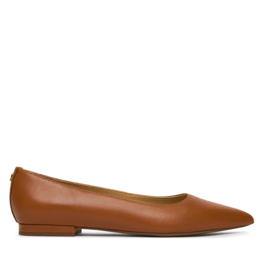 Zdjęcie produktu Baleriny LAUREN RALPH LAUREN Londyn 802P09039002 Brązowy