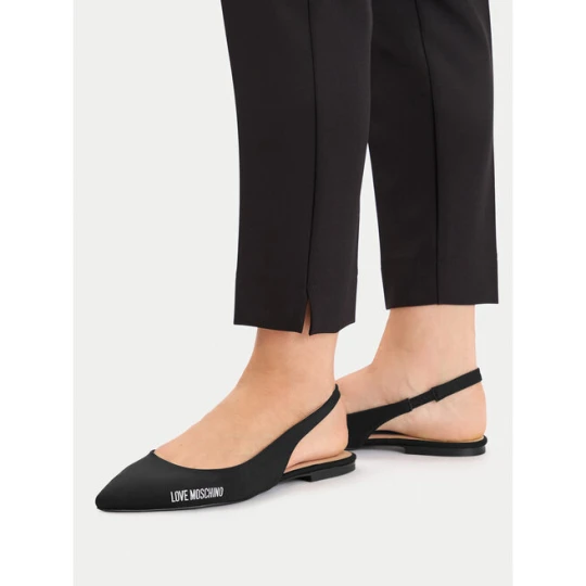 Zdjęcie produktu Baleriny LOVE MOSCHINO JA11021G1NIM000036 Czarny