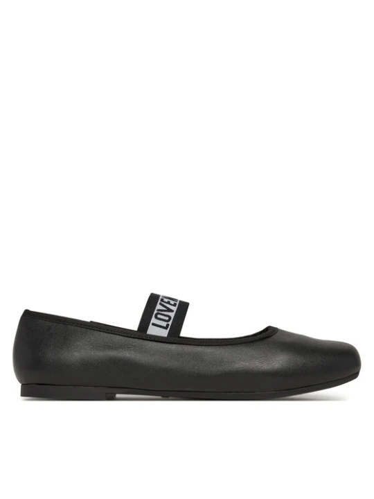 Zdjęcie produktu Baleriny LOVE MOSCHINO JA11071G0MIE0000 Czarny