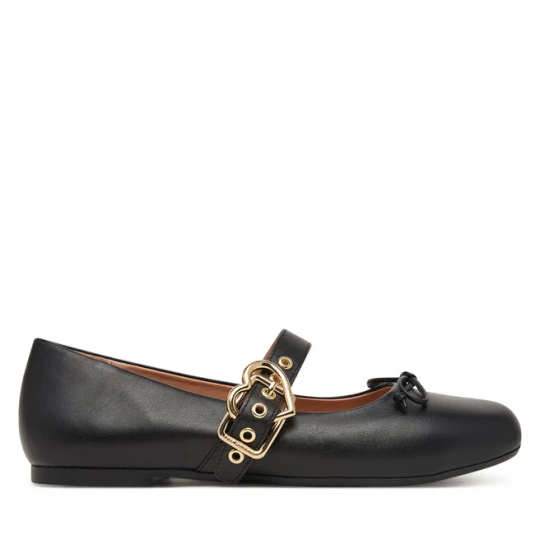 Zdjęcie produktu Baleriny LOVE MOSCHINO JA11091G1PIE0000 Czarny