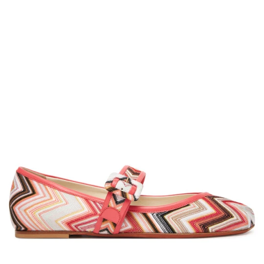 Zdjęcie produktu Baleriny M Missoni Jean MWF044_002 Różowy