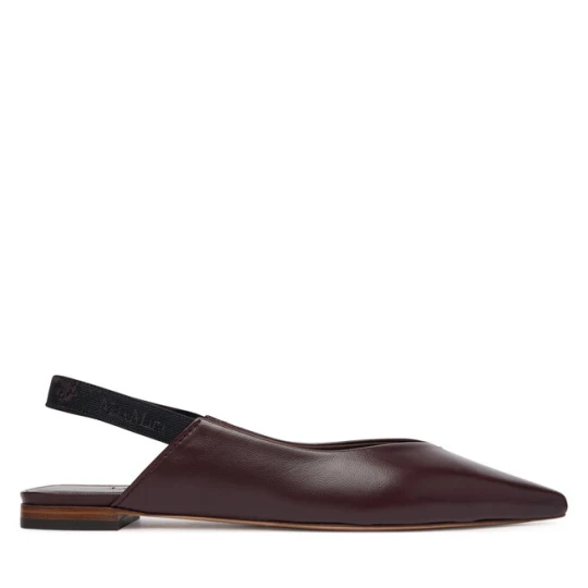 Zdjęcie produktu Baleriny Max Mara Mxacrea 2614521431600 Bordowy