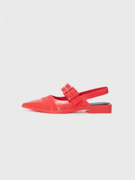 Zdjęcie produktu Klasyczne baleriny Melissa czerwony