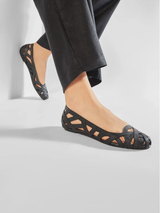 Zdjęcie produktu Baleriny Melissa Jean + Jason Wu VII Ad 32288 Czarny